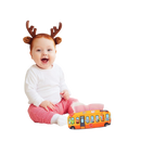 Conjunto De Caixa De Tecido Amor Maternal – Brinquedo Sensorial para Bebês, Poliéster Resistente, Multicolor