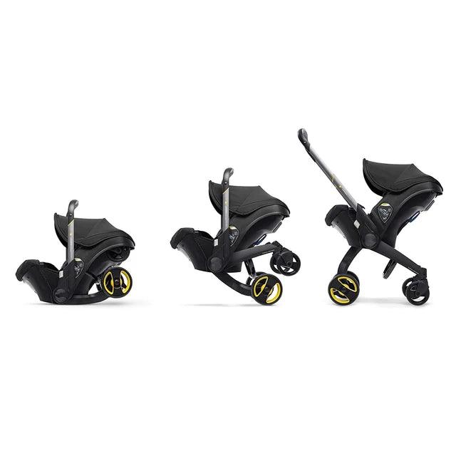 Carrinho Dobrável Slim 3 em 1 Amor Maternal – Rosa, Vermelho, Cinza e Preto, Conforto Extremo, Flexível e Seguro