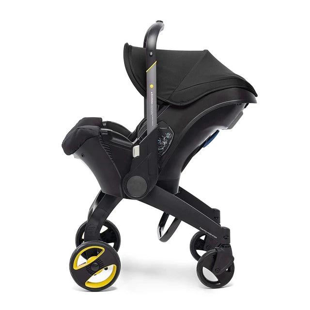 Carrinho Dobrável Slim 3 em 1 Amor Maternal – Rosa, Vermelho, Cinza e Preto, Conforto Extremo, Flexível e Seguro