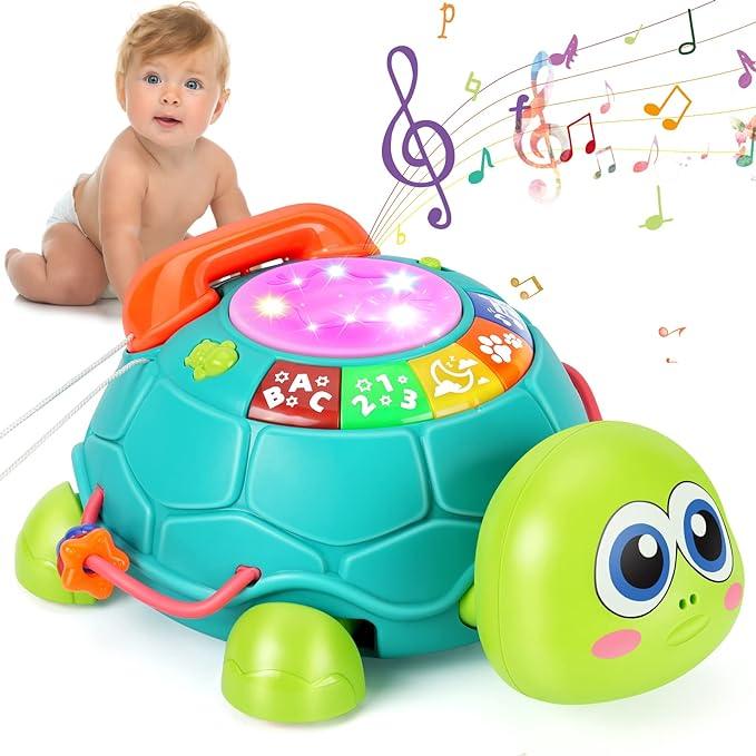 Tartaruga Musical Amor Maternal – Brinquedo Relaxante para Bebês