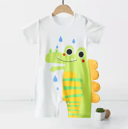 Macacão de Dinossauro para Bebê
