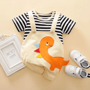 Bodysuit bordado dinossauro